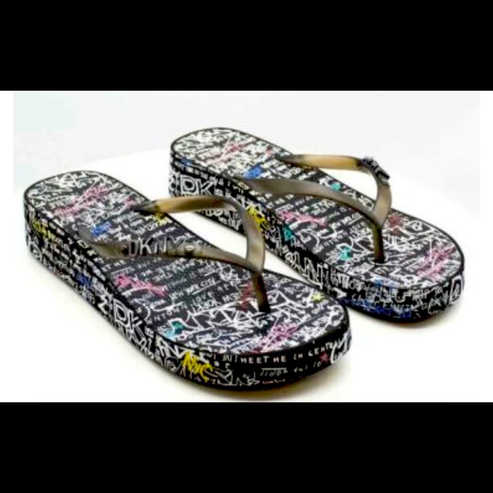 DKNY Jazzi Thong Sandal shoes flip flops